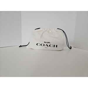 Coach 1941  Small Dust Bag Cover Drawstring Pouch 100% Cotton 9"x11.5"